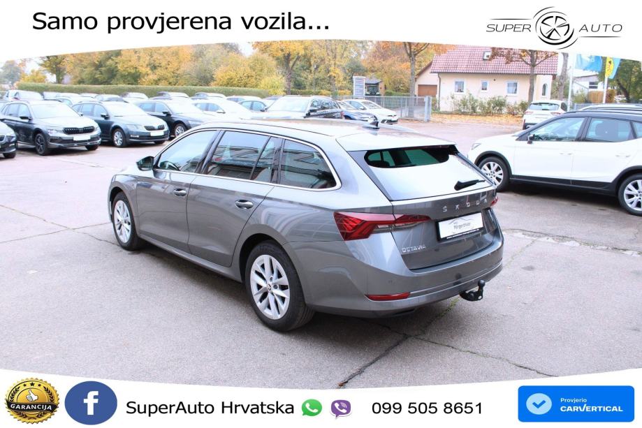 Škoda Octavia Combi 2.0 TDI (150 KS) DSG LED+GR SJED+ACC, pogled izvana - slika 3