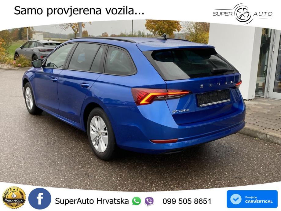 Škoda Octavia Combi 2.0 TDI (150 KS) DSG LED+GR SJED+ACC, pogled izvana - slika 3