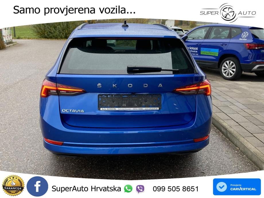 Škoda Octavia Combi 2.0 TDI (150 KS) DSG LED+GR SJED+ACC, pogled izvana - slika 4