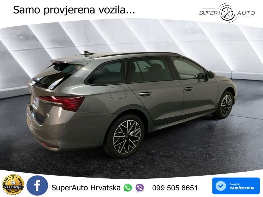 Škoda Octavia Combi 2.0 TDI (150 KS) DSG MATRIX+GR SJED+KAM, pogled izvana - slika 4