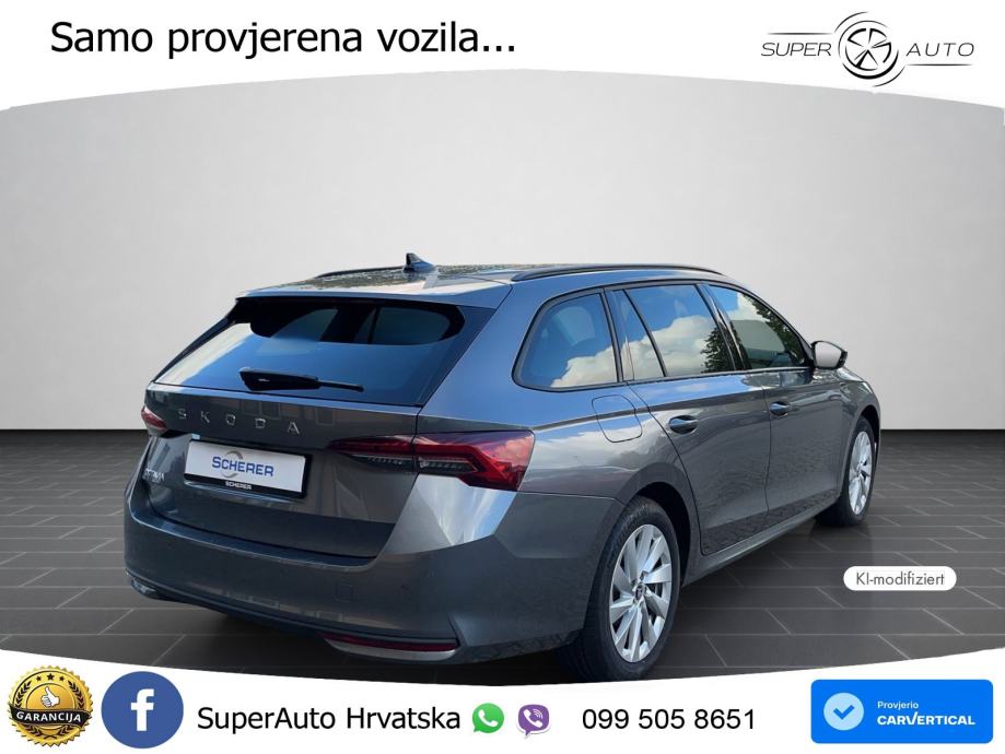 Škoda Octavia Combi 2.0 TDI (150 KS) DSG Selection LED+GR SJED+ACC, pogled izvana - slika 2