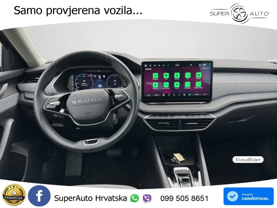 Škoda Octavia Combi 2.0 TDI (150 KS) DSG Selection MATRIX+GR SJED+KAM, pogled izvana - slika 3