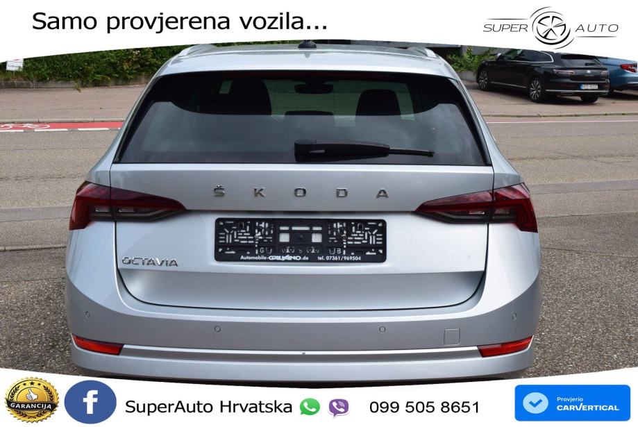 Škoda Octavia Combi 2.0 TDI (150 KS) DSG, pogled izvana - slika 5