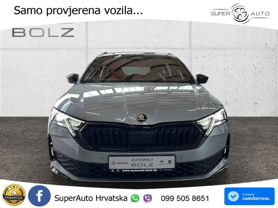 Škoda Octavia Combi 2.0 TDI (150 KS) DSG SportLine LED+GR SJED+ACC, pogled izvana - slika 2