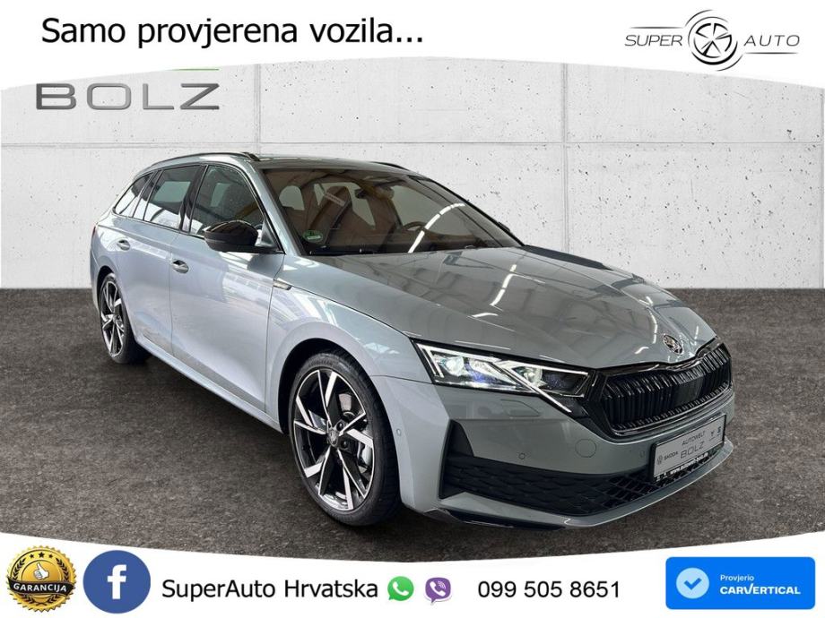 Škoda Octavia Combi 2.0 TDI (150 KS) DSG SportLine LED+GR SJED+ACC, pogled izvana - slika 3