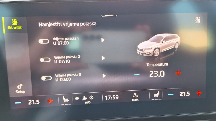 Škoda Octavia Combi 2,0 TDI Style, Webasto, HUD, perla, fotografija 12