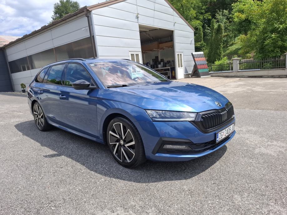 Škoda Octavia Combi 2,0 TDI DSG 110KW, pogled izvana - slika 2