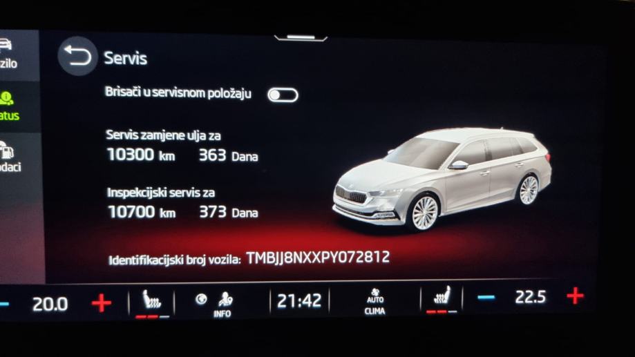 Škoda Octavia Combi 2.0 TDI DSG – MATRIX LED, ACC, KESSY, Columbus, fotografija 10
