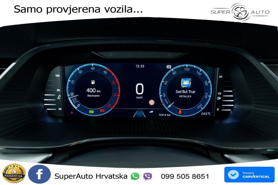 Škoda Octavia Combi 2.0 TDI DSG Style 116 KS, ACC+GR SJED+HEAD+VIRT, fotografija 9