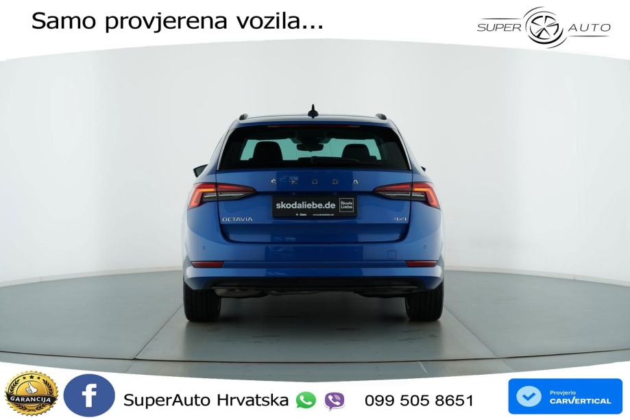 Škoda Octavia Combi RS 2.0 TDI (200 KS) 4x4 DSG, 2022 god.