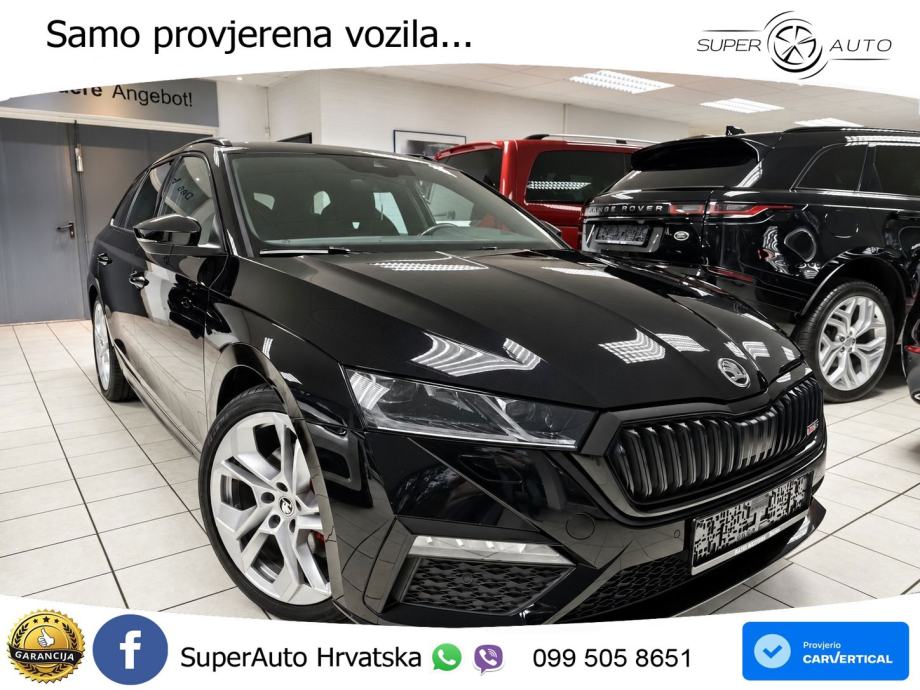 Škoda Octavia Combi RS 2.0 TDI (200 KS) DSG MATRIX+GR SJED+KAM, 2021 god.
