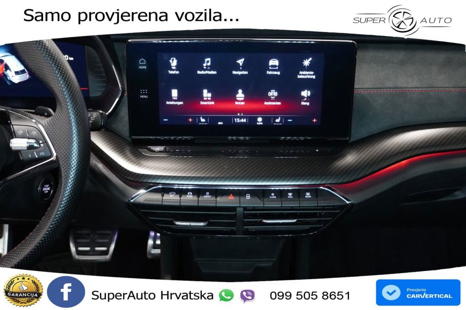 Škoda Octavia Combi RS 2.0 TDI (200 KS) DSG, 2022 god.