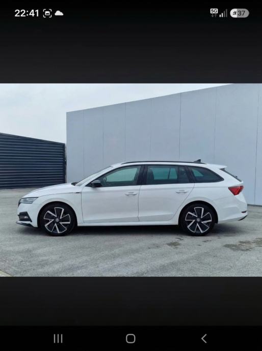 Škoda Octavia Combi Sportline 2,0 TDI automatik, fotografija 2