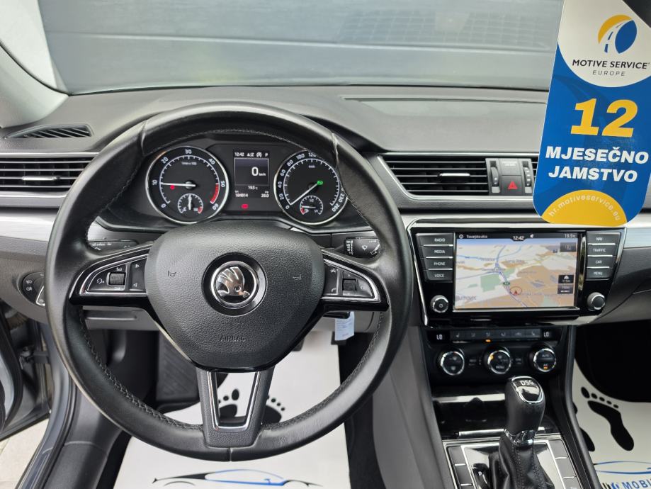 Škoda Superb 1,6 TDI DSG STYLE KAMERA VEL. NAVI BI-XENON **GARANCIJA**, fotografija 11