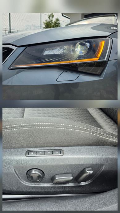 Škoda Superb 1,6 TDI DSG STYLE KAMERA VEL. NAVI BI-XENON **GARANCIJA**, fotografija 17