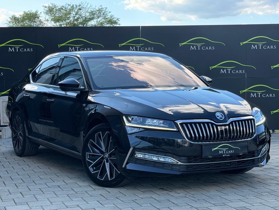ŠKODA SUPERB 2.0TDI L&K, KOŽA, 360KAM, CANTON, MRTVI KUT, JAMSTVO 24MJ, pogled izvana - slika 3