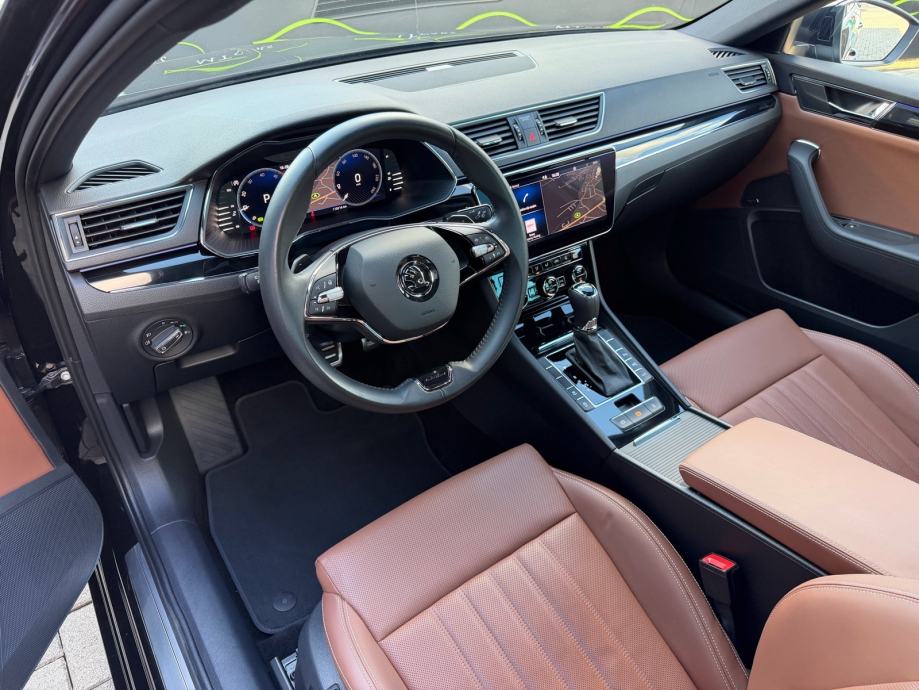 ŠKODA SUPERB 2.0TDI L&K, KOŽA, 360KAM, CANTON, MRTVI KUT, JAMSTVO 24MJ, fotografija 7