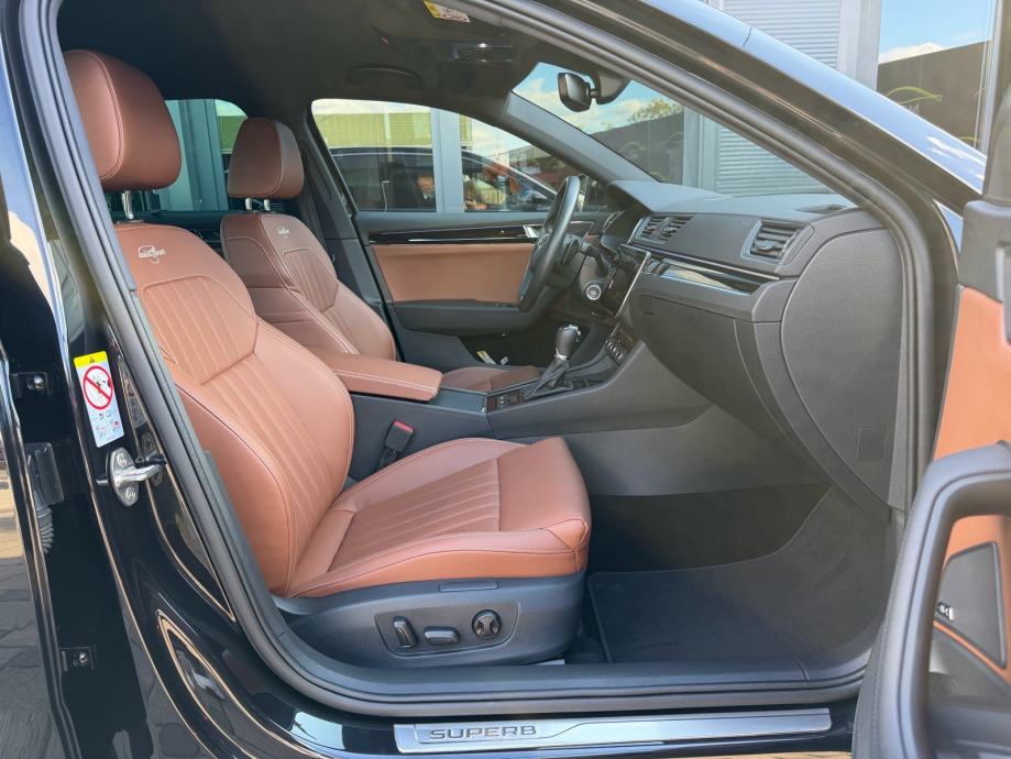 ŠKODA SUPERB 2.0TDI L&K, KOŽA, 360KAM, CANTON, MRTVI KUT, JAMSTVO 24MJ, fotografija 11