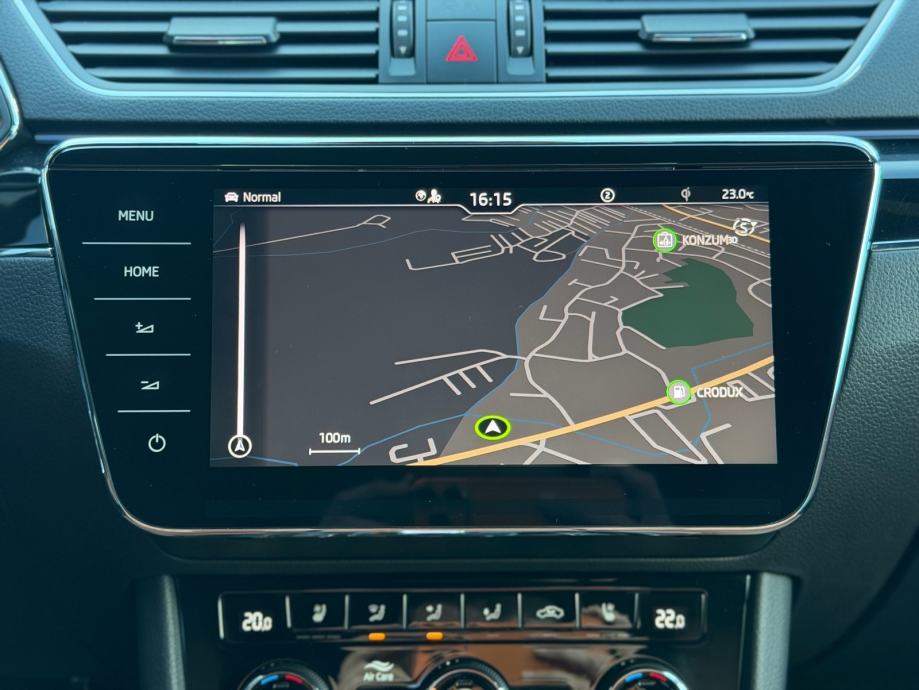 ŠKODA SUPERB 2.0TDI L&K, KOŽA, 360KAM, CANTON, MRTVI KUT, JAMSTVO 24MJ, fotografija 17