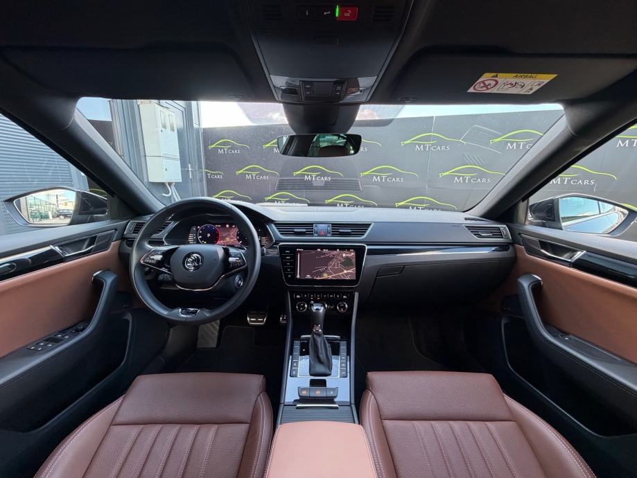 ŠKODA SUPERB 2.0TDI L&K, KOŽA, 360KAM, CANTON, MRTVI KUT, JAMSTVO 24MJ, fotografija 15