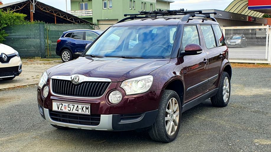 Škoda Yeti 2,0 TDI 4x4 Experience, bi-xenon, 17"alu, servisna, HR auto