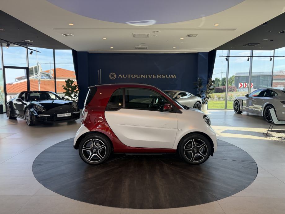 Smart ForTwo EQ Pulse - Moon White, LED, panorama, sport paket, fotografija 6