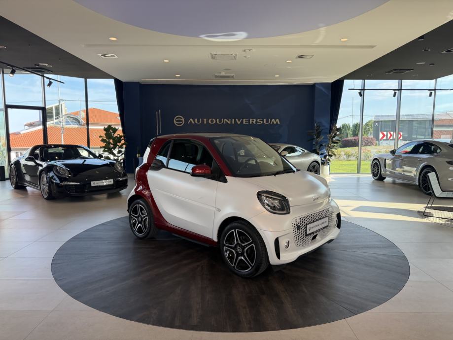 Smart ForTwo EQ Pulse - Moon White, LED, panorama, sport paket, fotografija 2