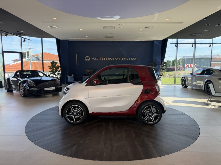 Smart ForTwo EQ Pulse - Moon White, LED, panorama, sport paket, fotografija 5