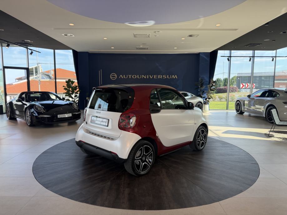 Smart ForTwo EQ Pulse - Moon White, LED, panorama, sport paket, fotografija 4