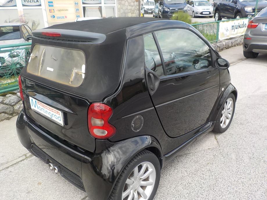 Smart Fortwo Cabrio Brabus reg 01 24 MODEL 2004 Automatik 2003 God smart-fortwo-cabrio-brabus-reg-01-24-model-2004-automatik-2003-god