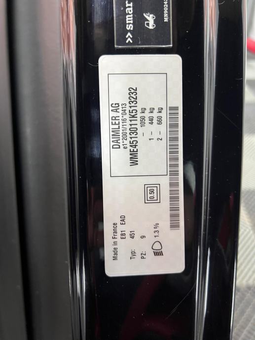 Smart fortwo coupe Smart fortwo cdi Softouch automatik, fotografija 13