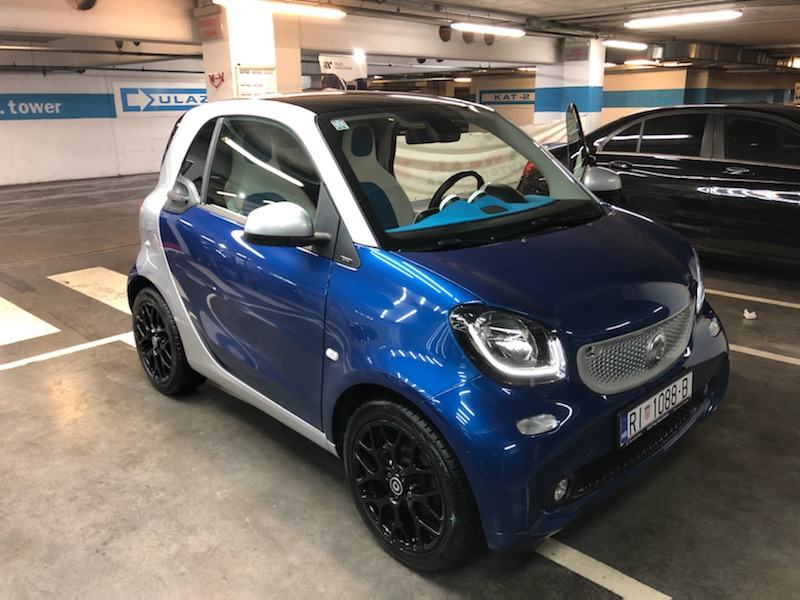 Smart sport машина