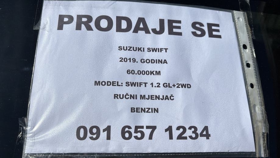 Suzuki Swift 1.2 Gl +WD, fotografija 9