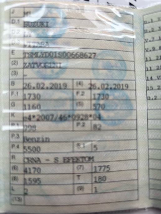 Suzuki Vitara 1,0 nije uvoz,servisna od ovlaštenog,1 boja, fotografija 17