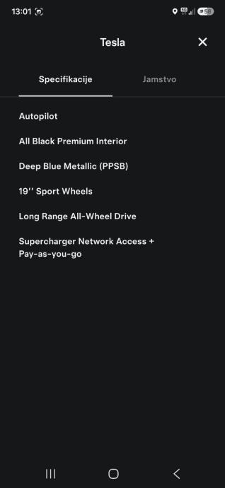 Tesla Model 3 dual motor,long range, homelink, fotografija 17