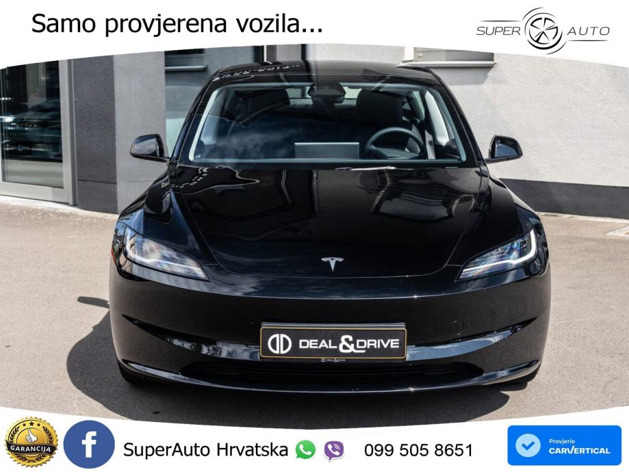 Tesla Model 3 Highland Premium 283 KS, PANO+360+ACC+GR SJED+VIRT+LANE, fotografija 2