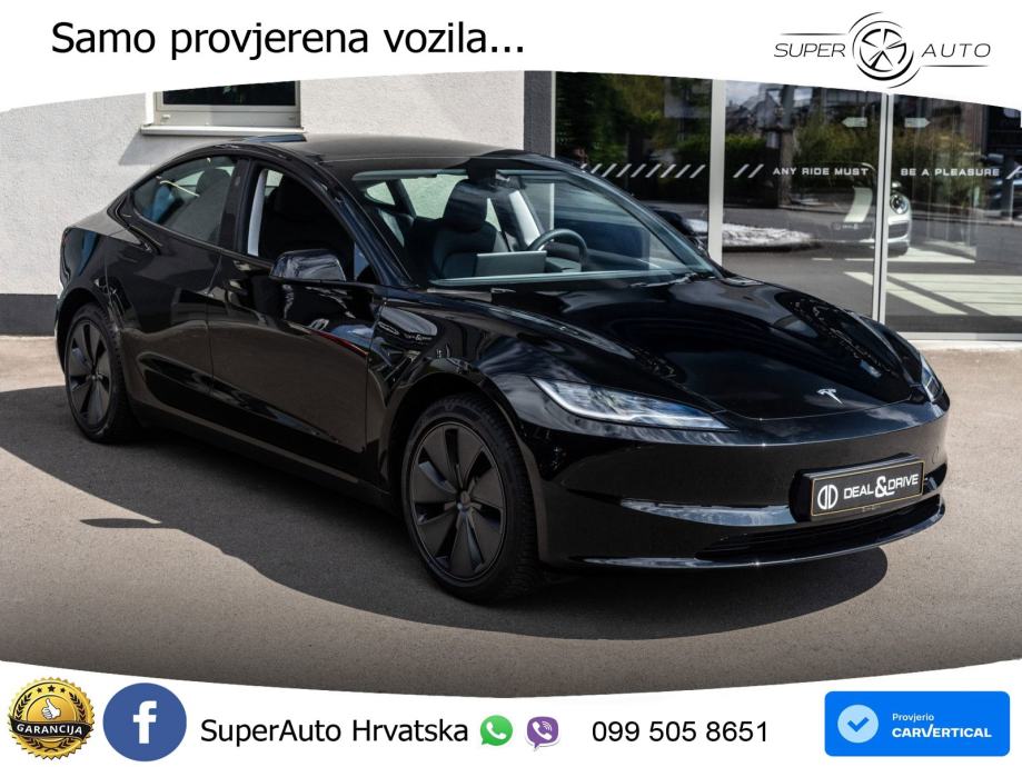 Tesla Model 3 Highland Premium 283 KS, PANO+360+ACC+GR SJED+VIRT+LANE, fotografija 3