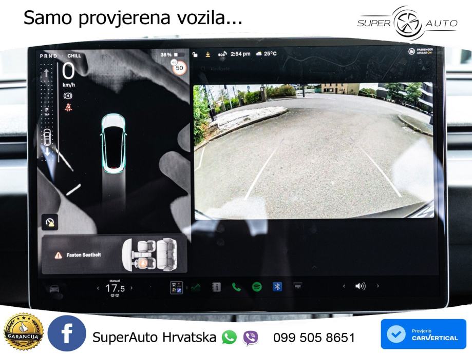Tesla Model 3 Highland Premium 283 KS, PANO+360+ACC+GR SJED+VIRT+LANE, fotografija 9