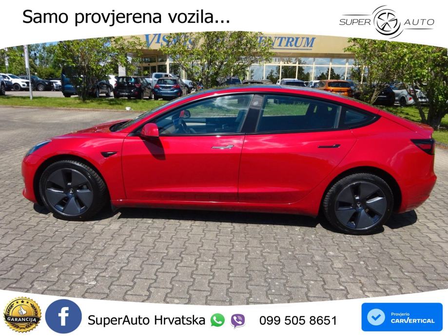 Tesla Model 3 Long Range Dual AWD 351 KS, PANO+360+ACC+GR SJED+KEY+VIR, fotografija 3