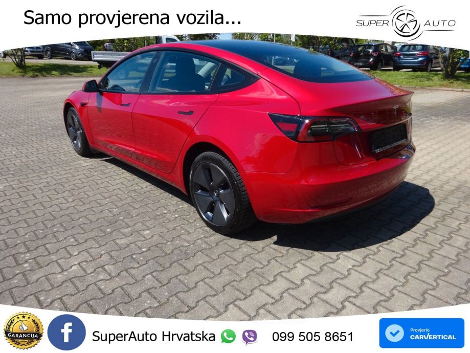 Tesla Model 3 Long Range Dual AWD 351 KS, PANO+360+ACC+GR SJED+KEY+VIR, fotografija 4
