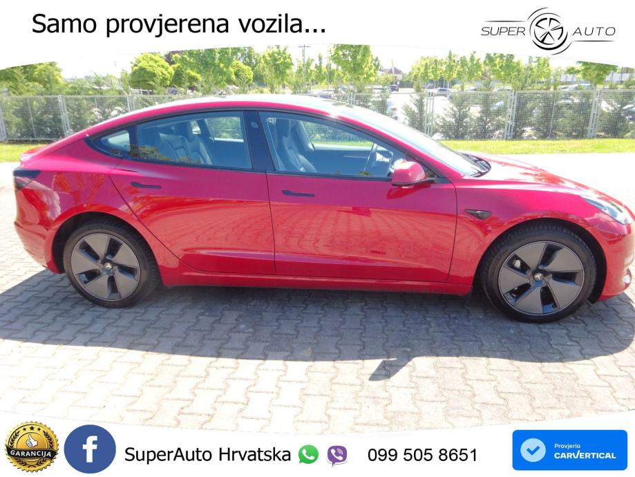 Tesla Model 3 Long Range Dual AWD 351 KS, PANO+360+ACC+GR SJED+KEY+VIR, fotografija 6