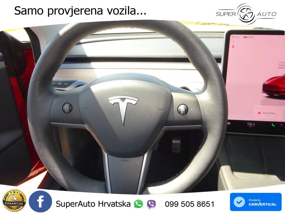 Tesla Model 3 Long Range Dual AWD 351 KS, PANO+360+ACC+GR SJED+KEY+VIR, fotografija 14
