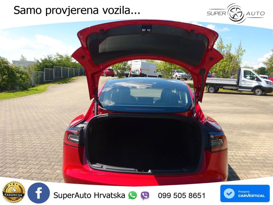 Tesla Model 3 Long Range Dual AWD 351 KS, PANO+360+ACC+GR SJED+KEY+VIR, fotografija 17