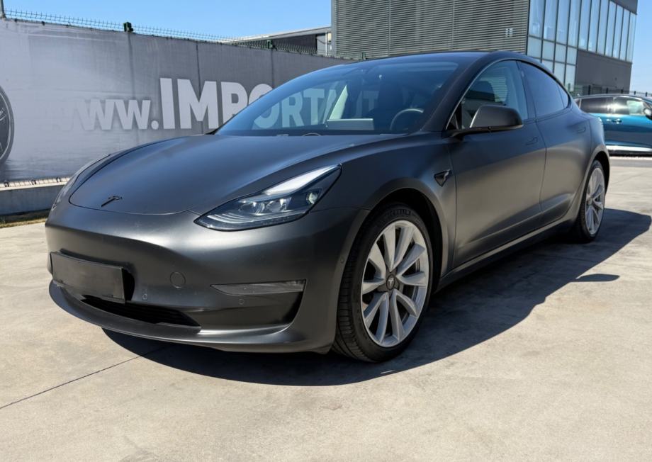 Tesla Model 3 LONG RANGE - MAT FOLIJA, 91,2% SOH, fotografija 3
