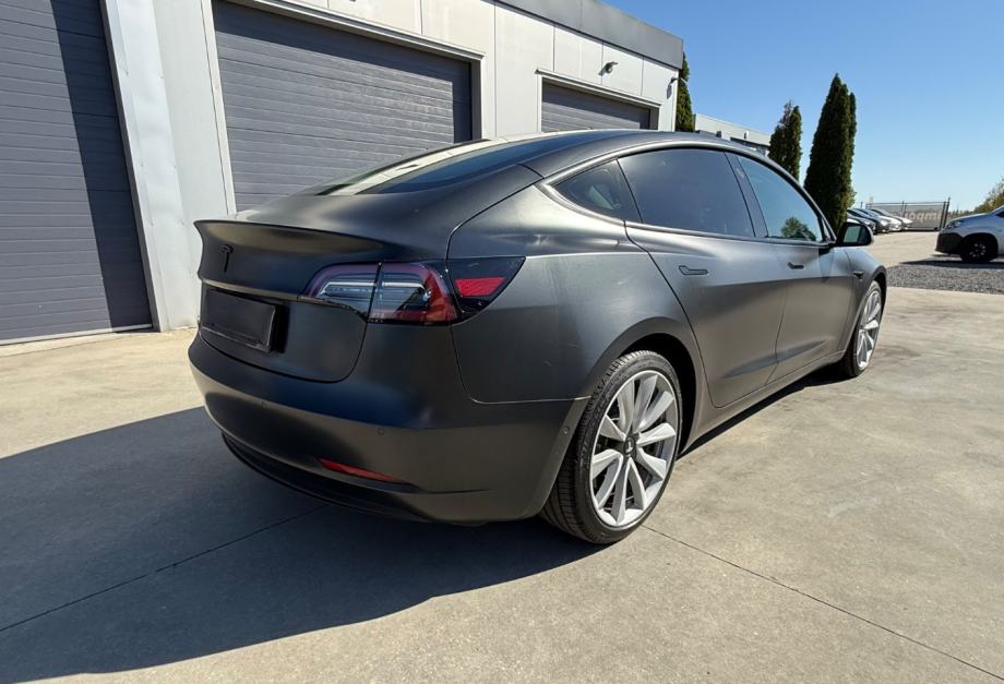 Tesla Model 3 LONG RANGE - MAT FOLIJA, 91,2% SOH, fotografija 4