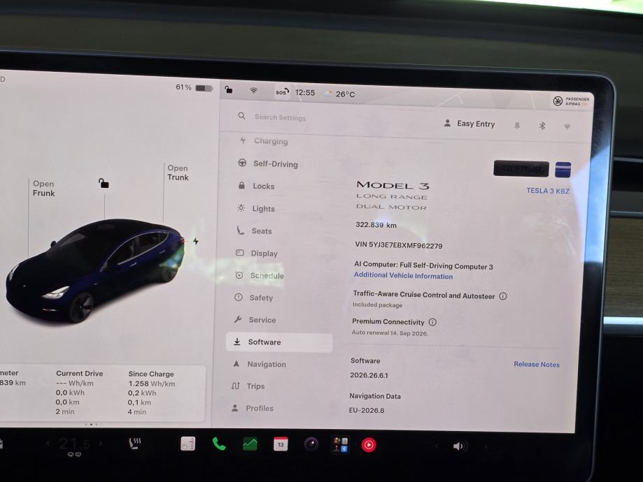 Tesla Model 3 LR AWD, fotografija 14