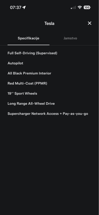 Tesla model 3 Long range AWD, fotografija 6