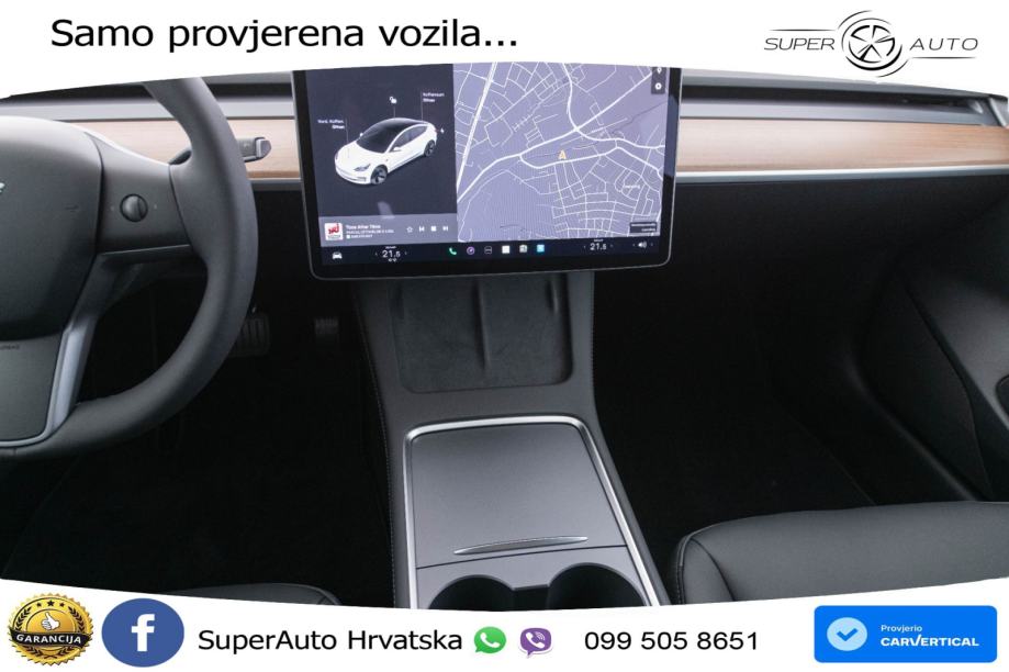 Tesla Model 3 Standard Plus 306 KS, ACC+KAM+GR SJED+PANO+NAVI, fotografija 15