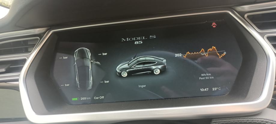 Tesla Model S S 85, fotografija 13