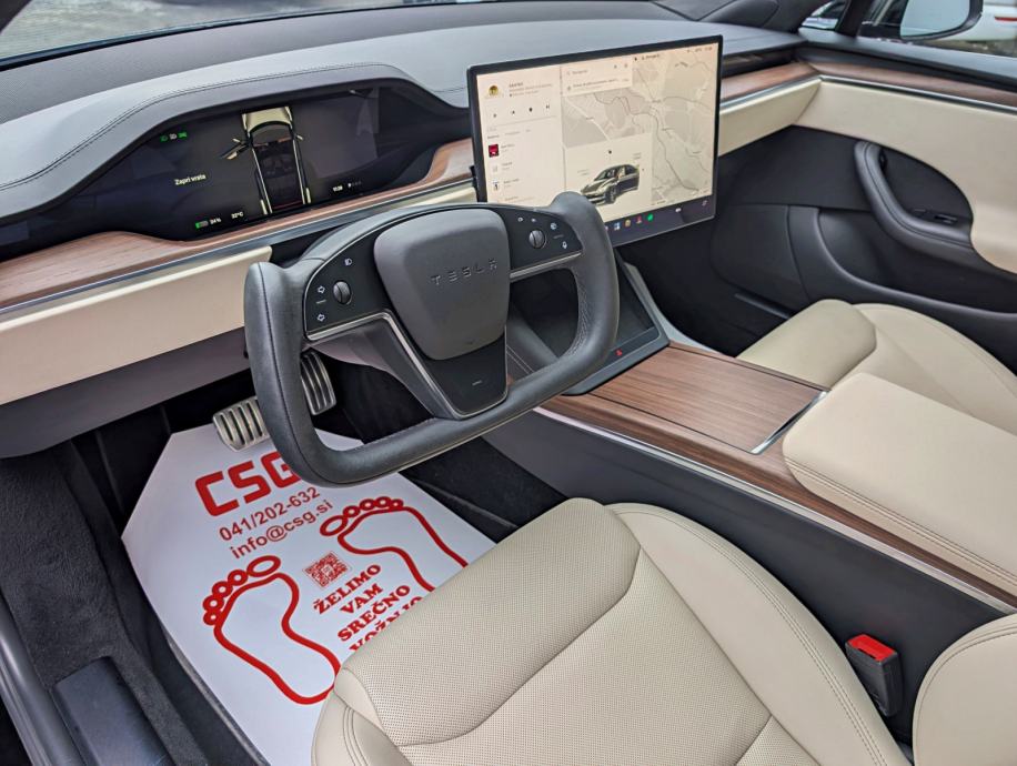 Tesla Model S Long Range AWD HW4|Yoke|21-col|Kljuka, fotografija 10
